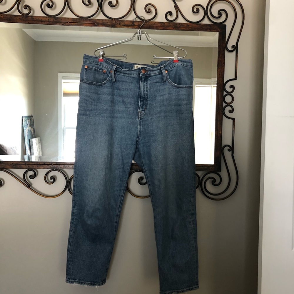 Madewell mom jean